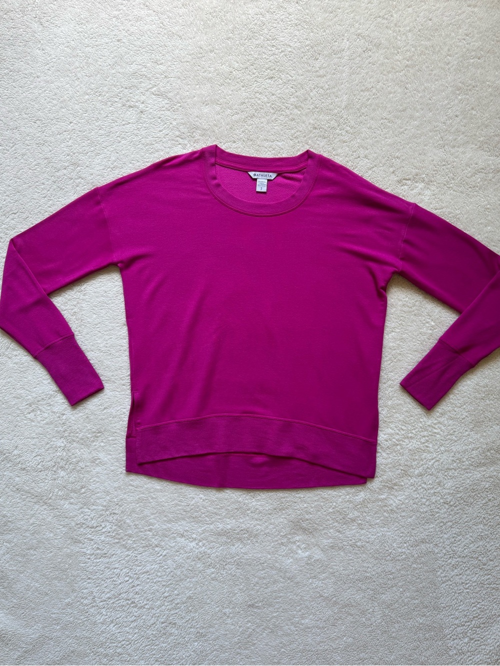 ATHLETA Coaster Luxe Sweatshirt size Small